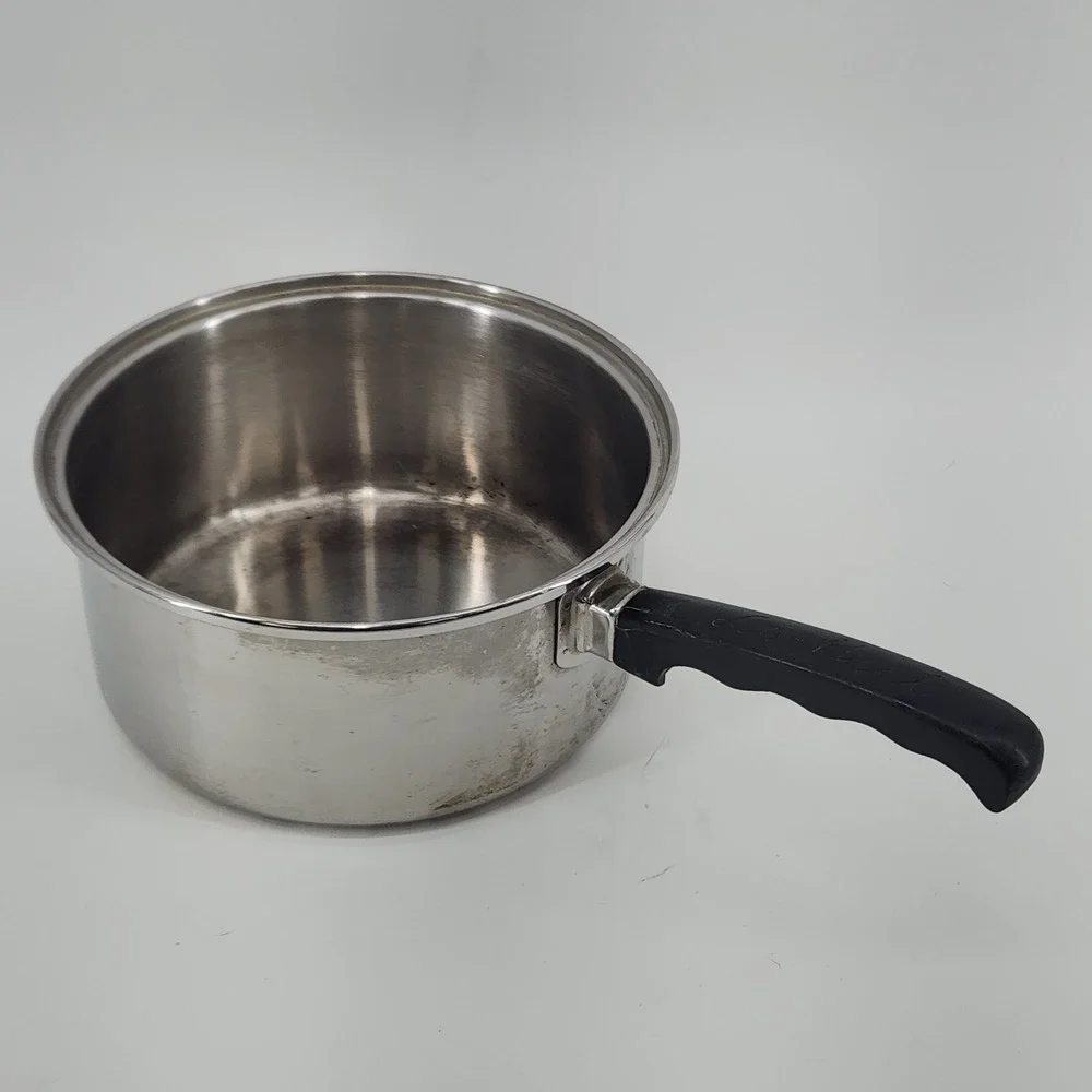 Vintage Vollrath Lo-Heet Stainless Steel 3 Quart Saucepan 8 Inch USA